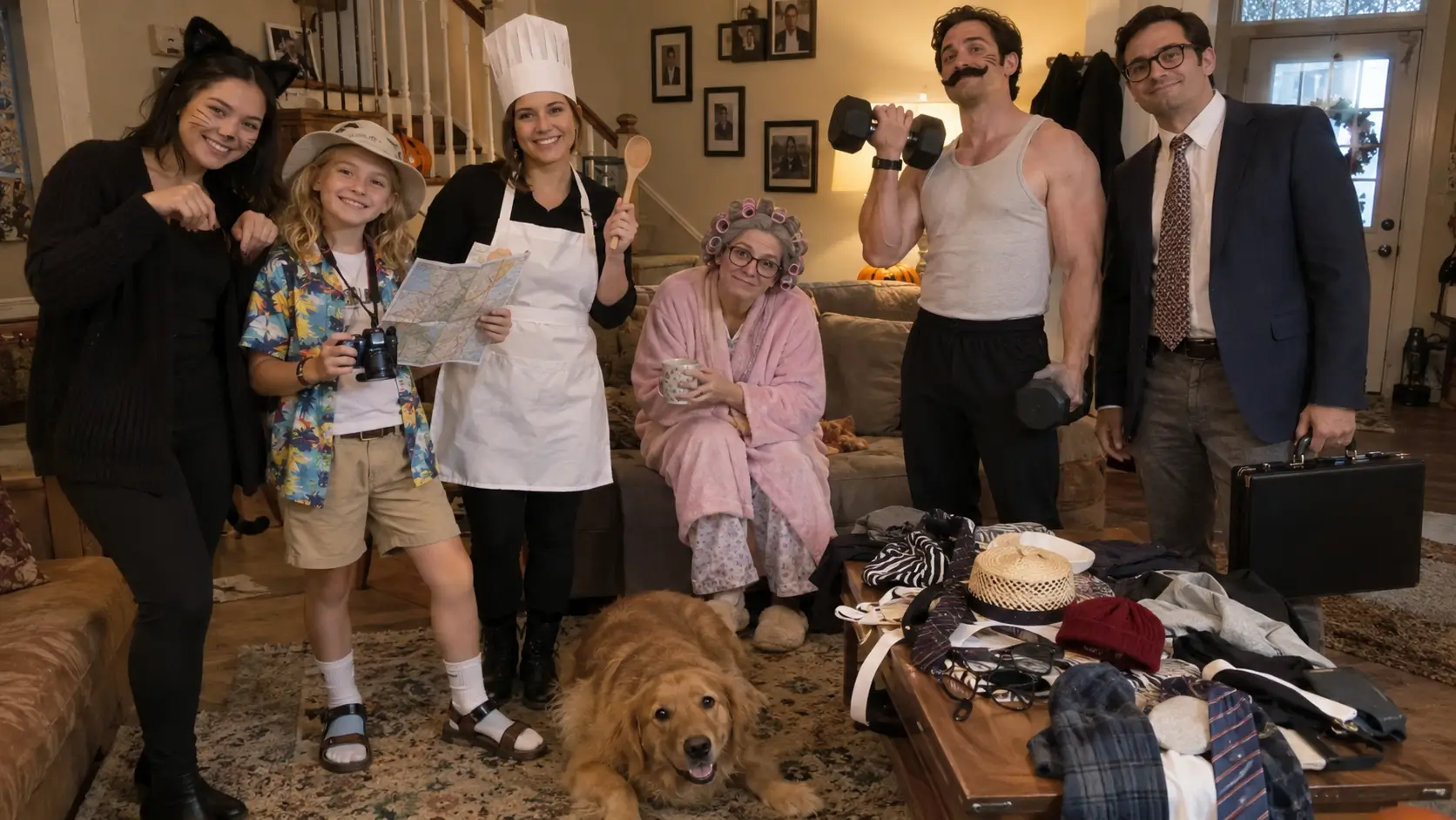 19 Halloween Costumes Using Stuff You Already Own