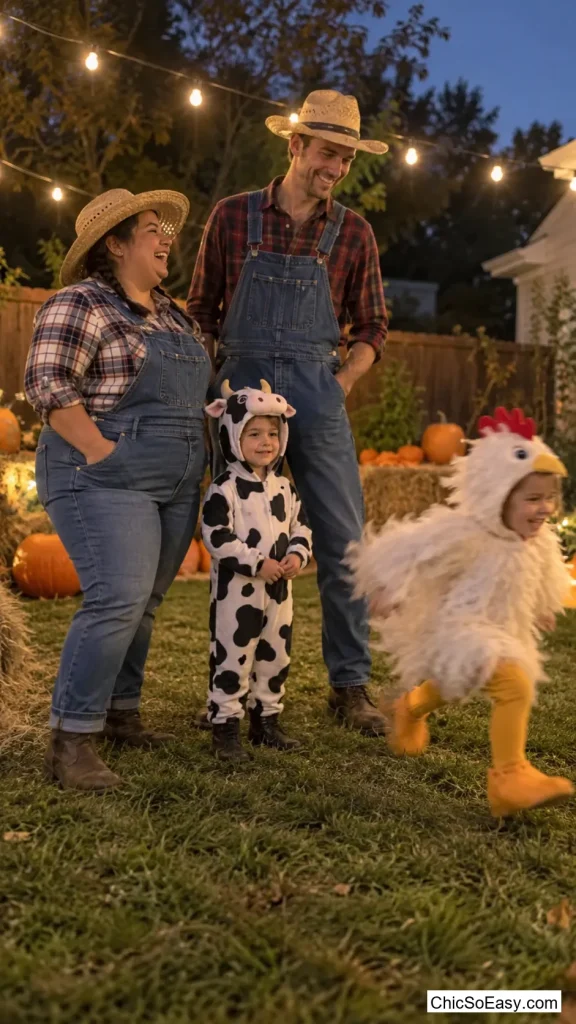 A Farmhouse Family's Runaway Chicken