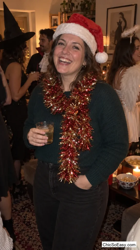 A Santa Hat in October
