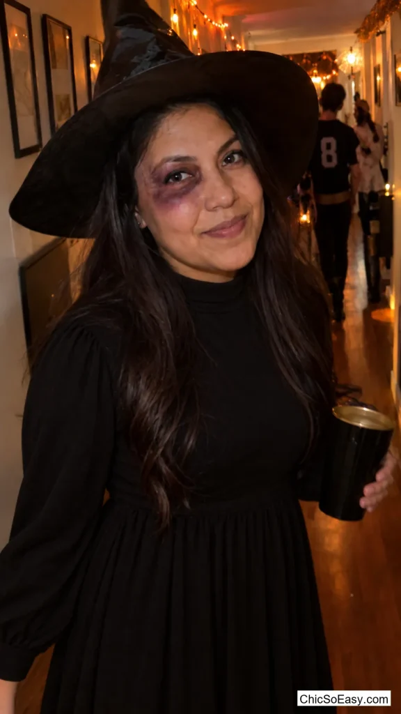 A Smudged Bruise Around One Eye