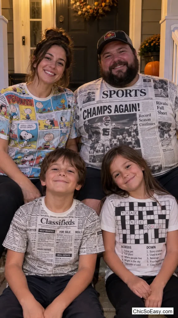 A Sunday Newspaper, Section by Section