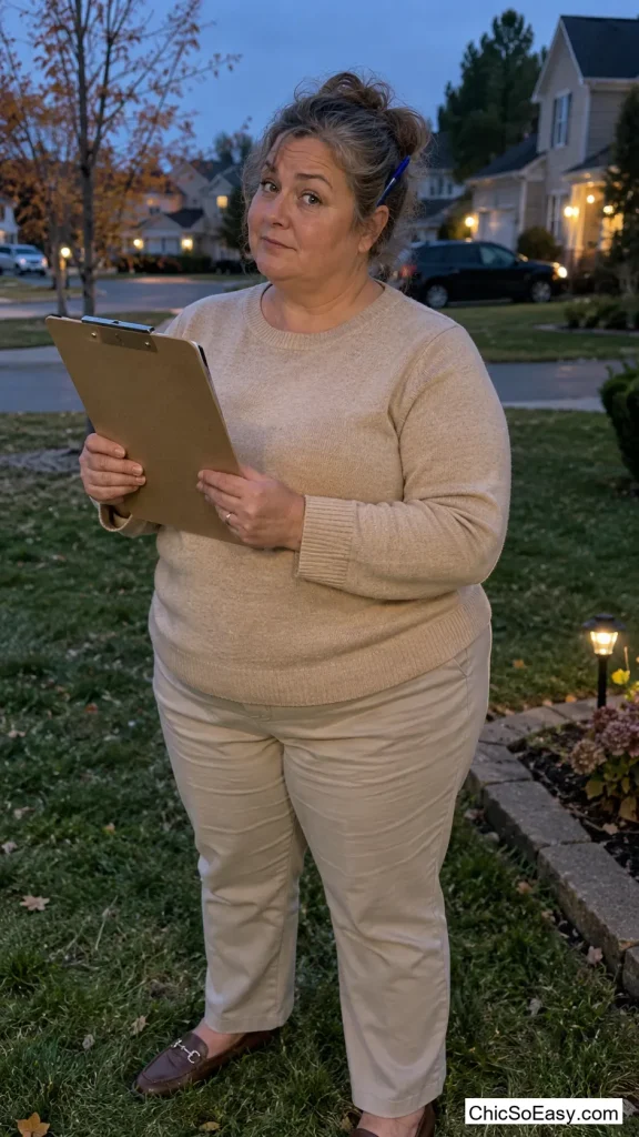 Beige Everything and a Clipboard