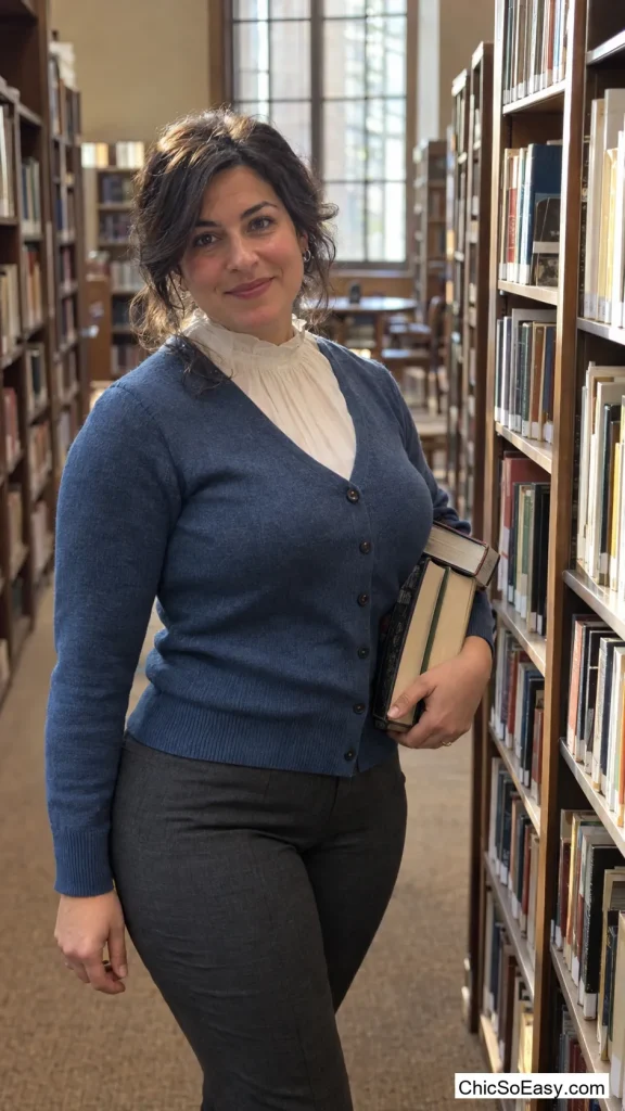 Belle's Library Cardigan