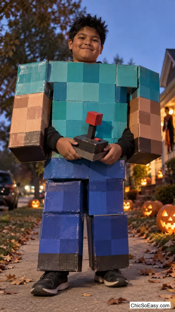 Blocky Retro Arcade Character
