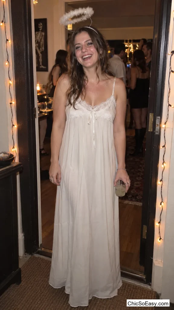 Drugstore Halo, White Nightgown