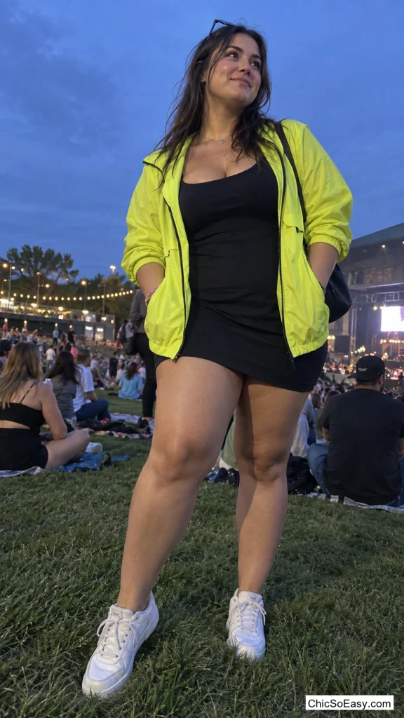 Electric Yellow Windbreaker