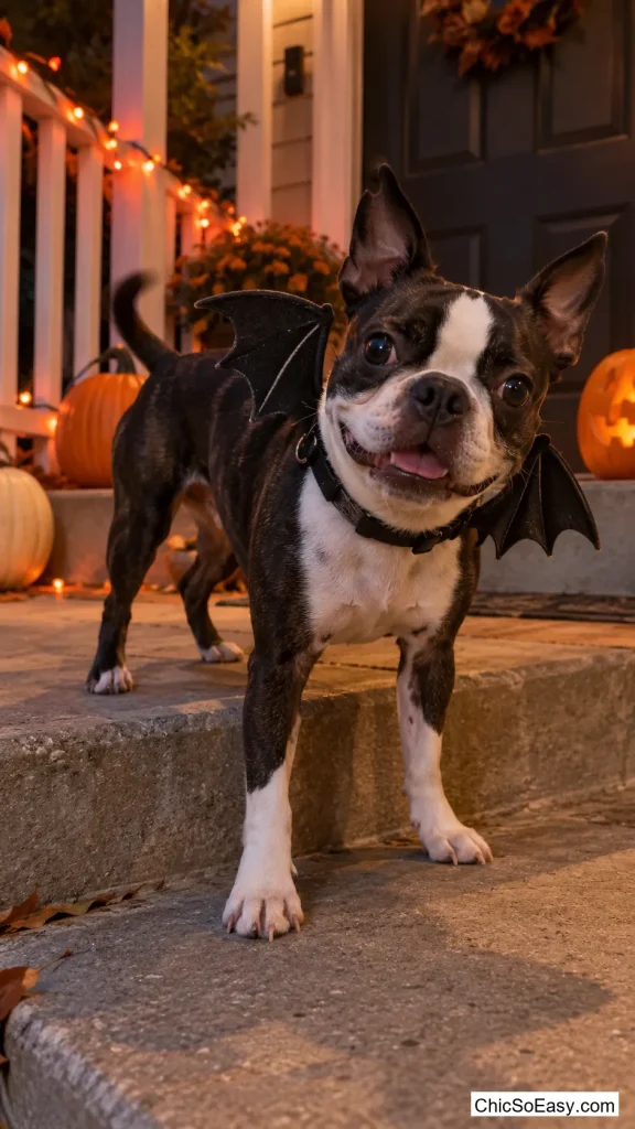 Felt Bat-Wing Collar Clip-On