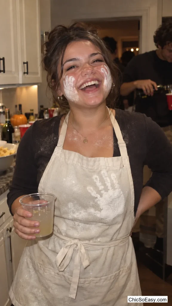 Flour-Handprint Chef Apron