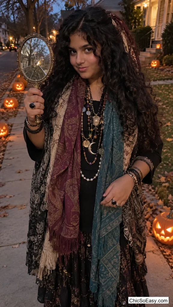Fortune Teller with a Shattered Mirror