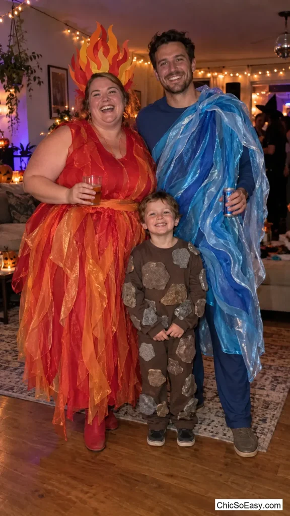 Four-Element Elemental Family