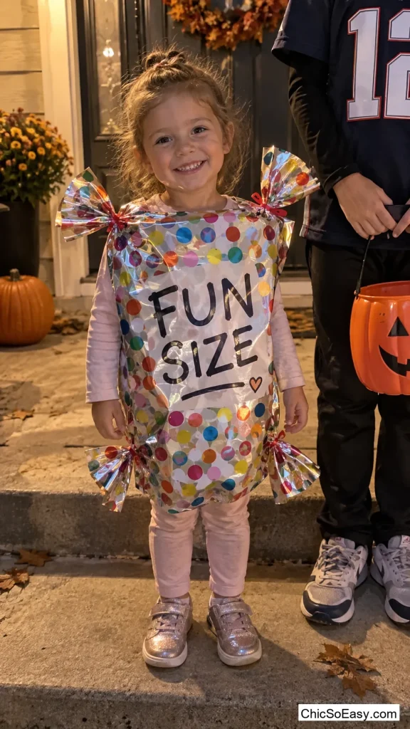 Fun Sized in a Candy Wrapper