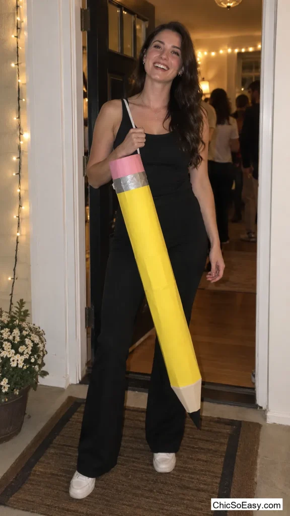 Giant Yellow Pencil