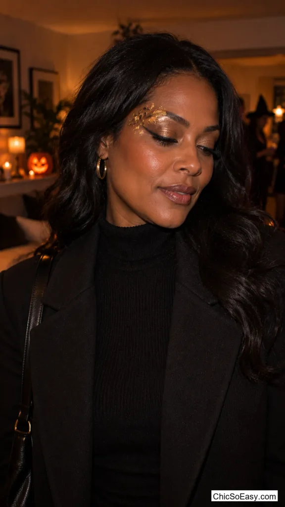Gold Leaf Brow Bone Accent