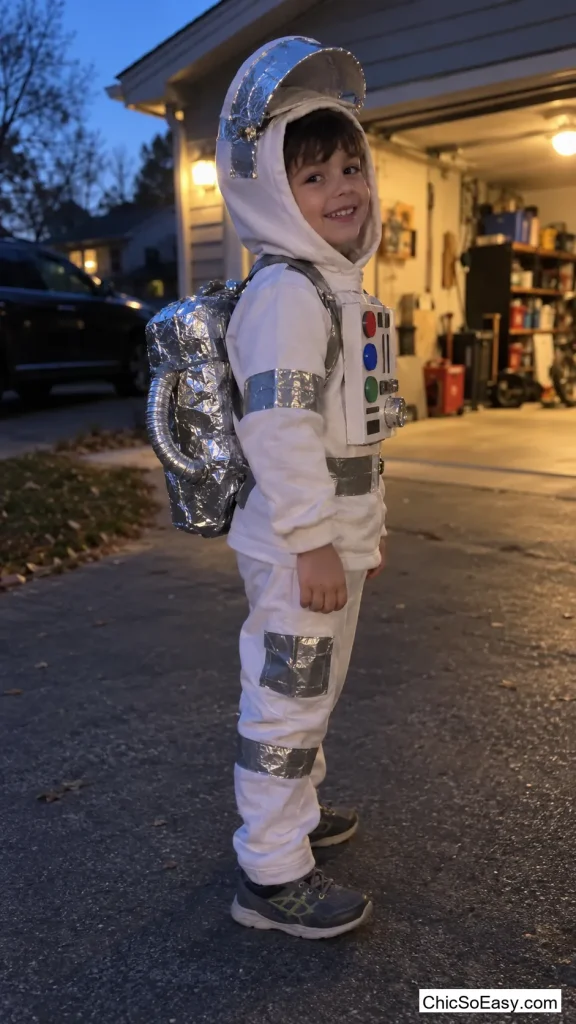 Homemade Astronaut Suit