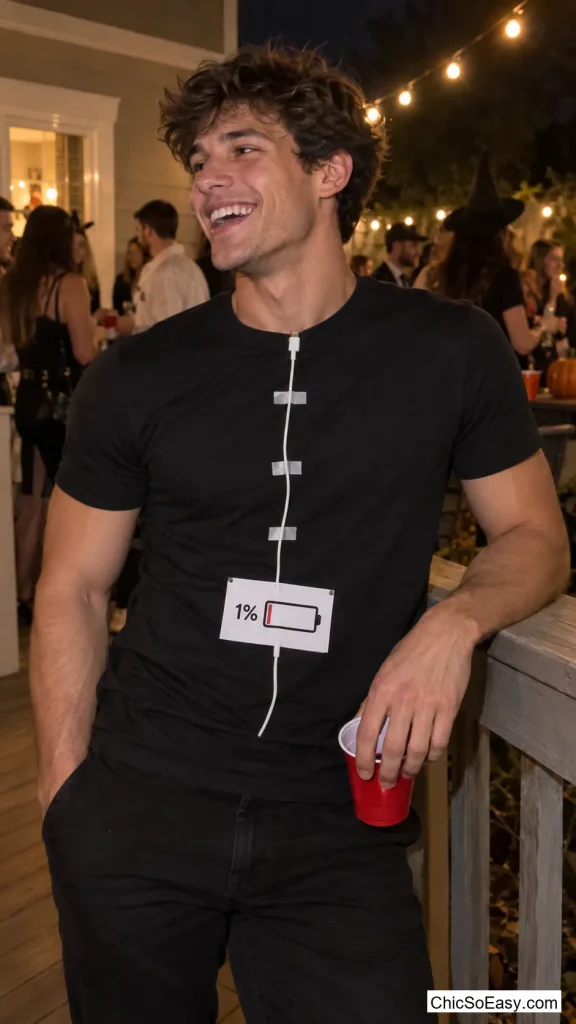 Human Power Bank Costume