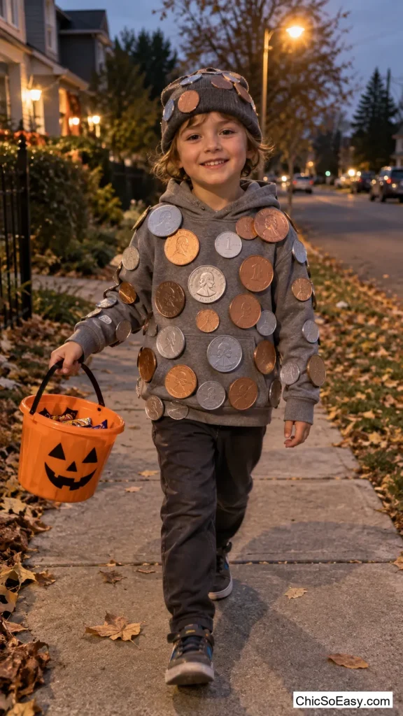 Loose Change Coin-Covered Hoodie