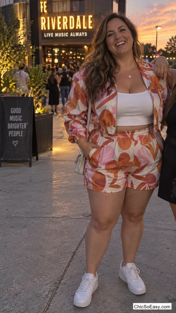 Matching Co-ord Set in a Bold Print