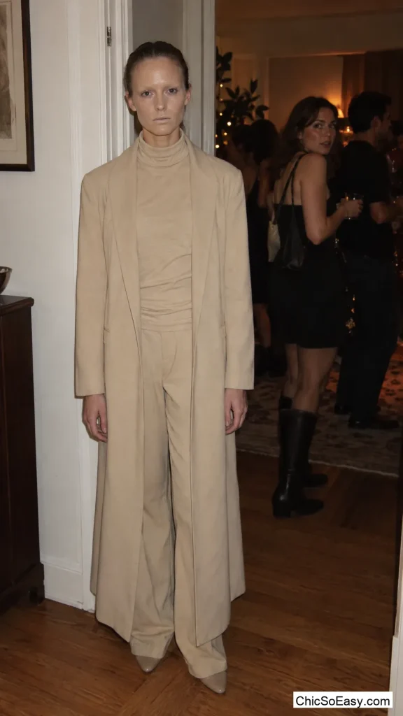 Matte Beige Everything, Mannequin Face
