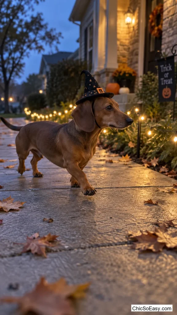 Mini Witch Hat on an Ear-Strap, No Chin Tie