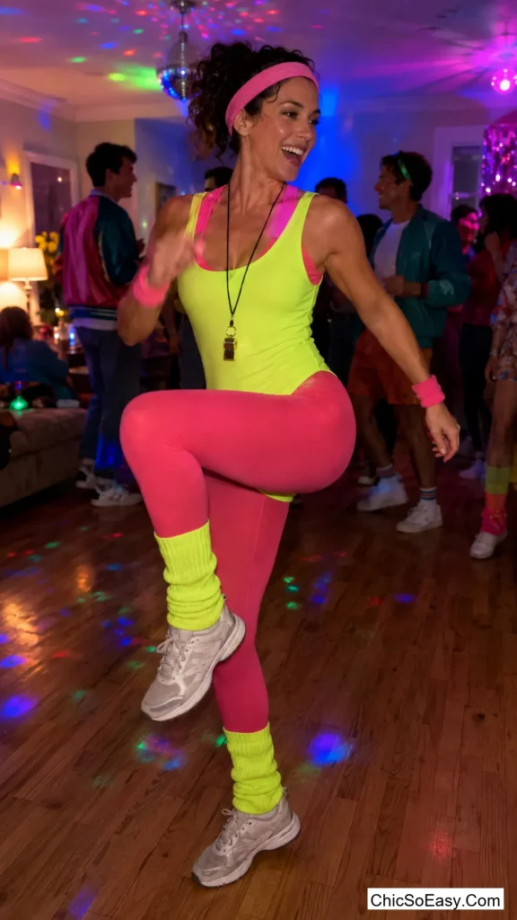 Neon Aerobics Instructor