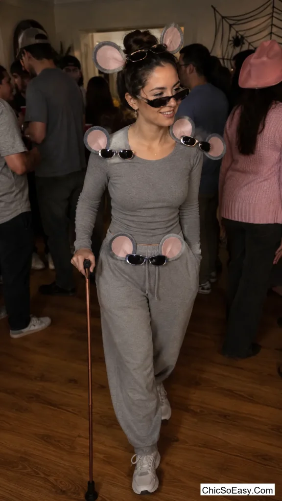 One-Woman Three Blind Mice