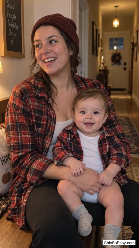 Open Flannel Lumberjack