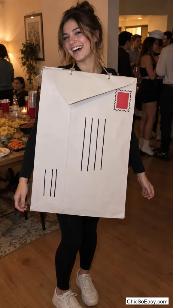 Oversized Envelope with a Stamp