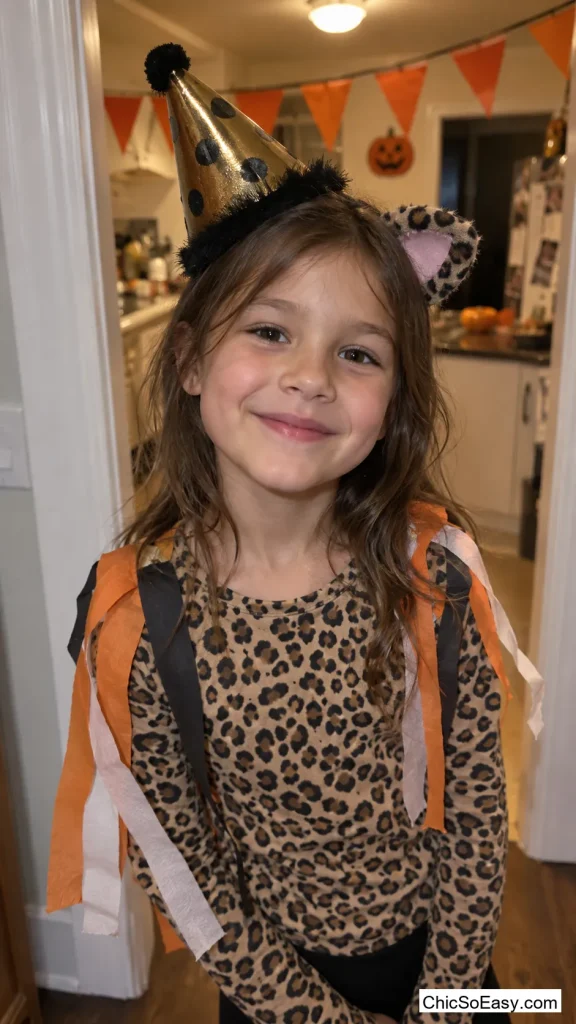 Party Animal in Leopard and Streamers