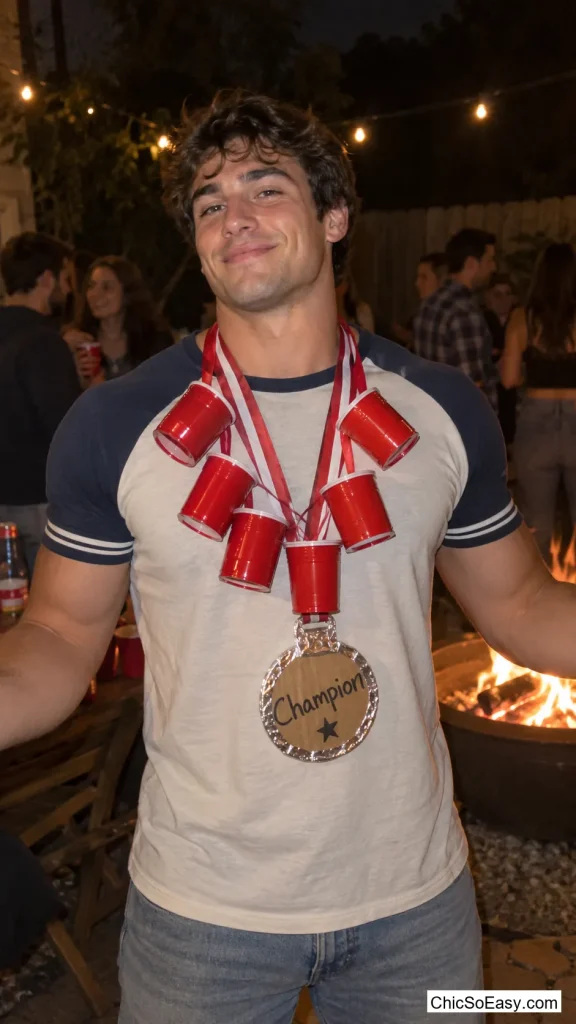 Red Solo Cup Necklace