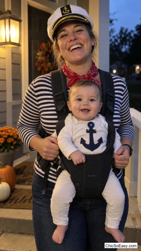 Sailor Mom and Anchor Baby