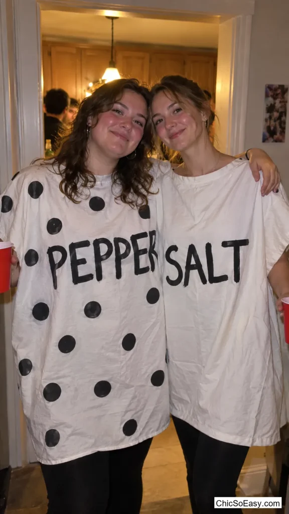 Salt and Pepper Ponchos