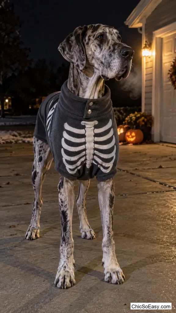 Soft Fleece Skeleton Rib Sweater, Open at the Collar