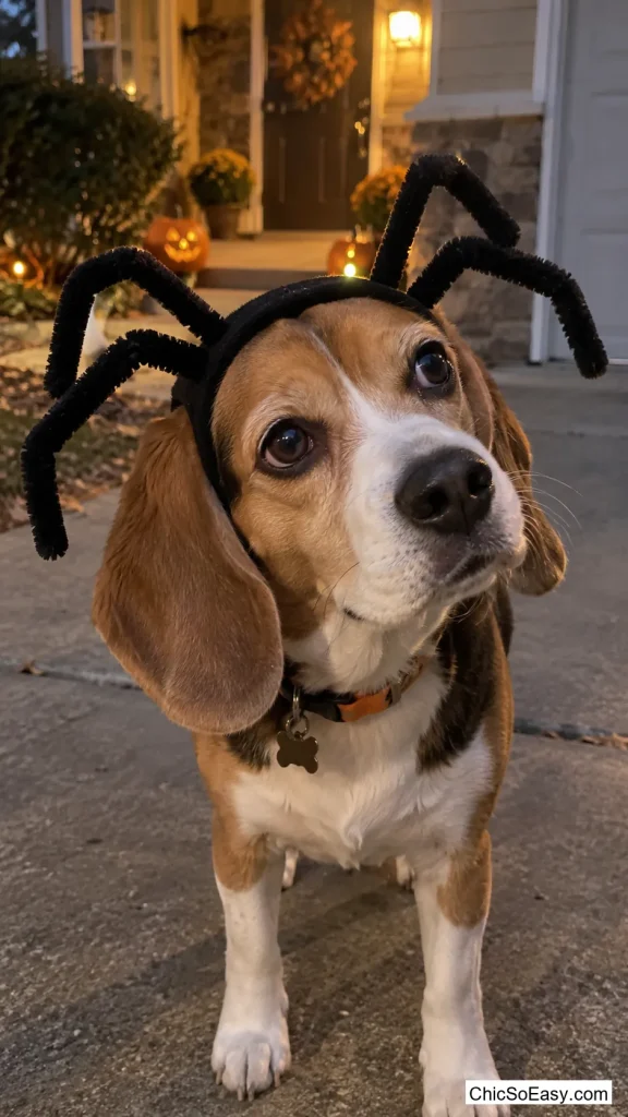 Spider-Leg Headband on a Soft Elastic Loop