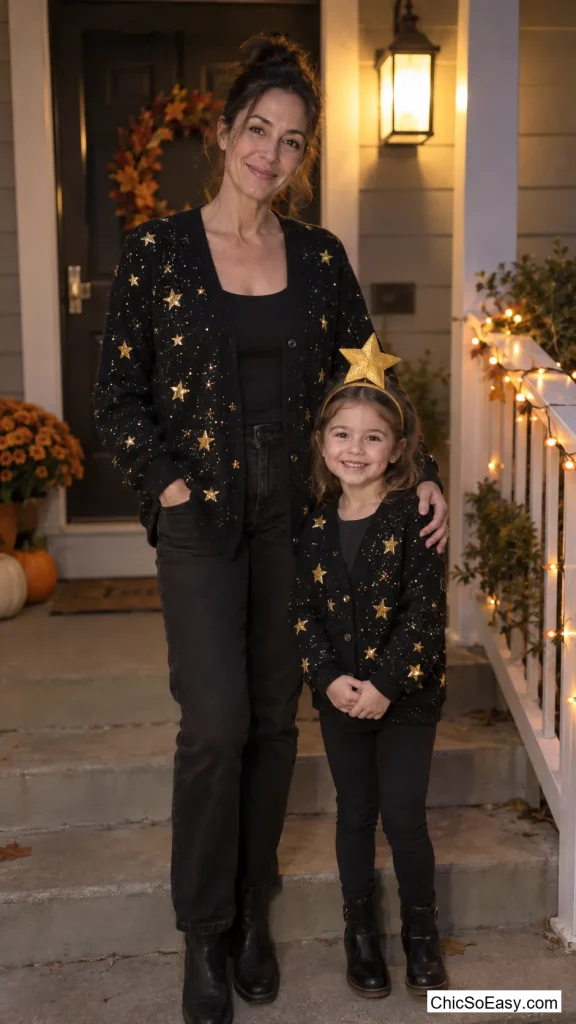 Star-Flecked Wish Family Cardigans