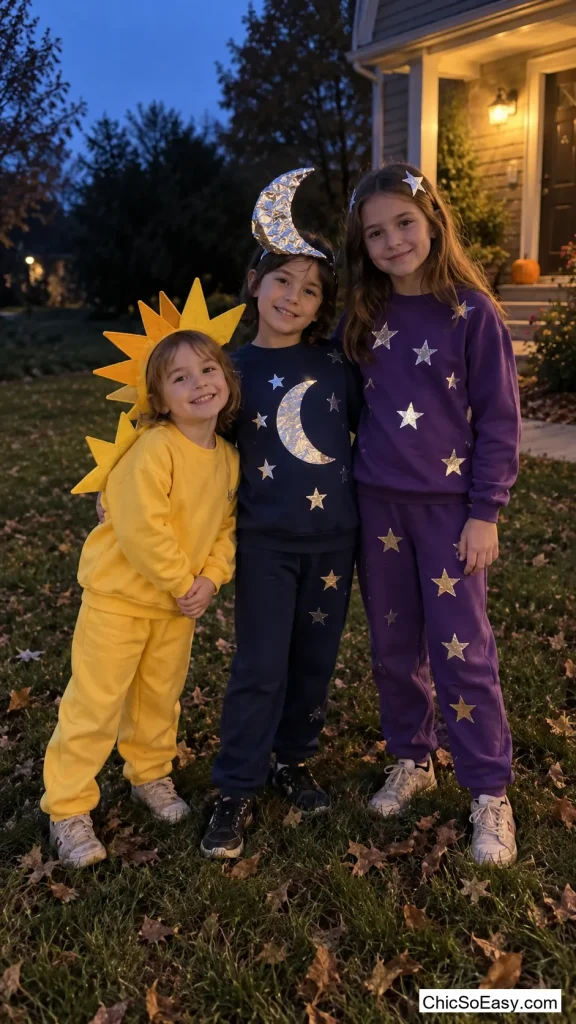 Sun, Moon, and Star Trio
