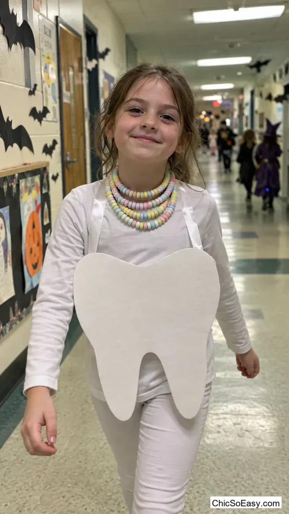 Sweet Tooth With Candy Necklaces