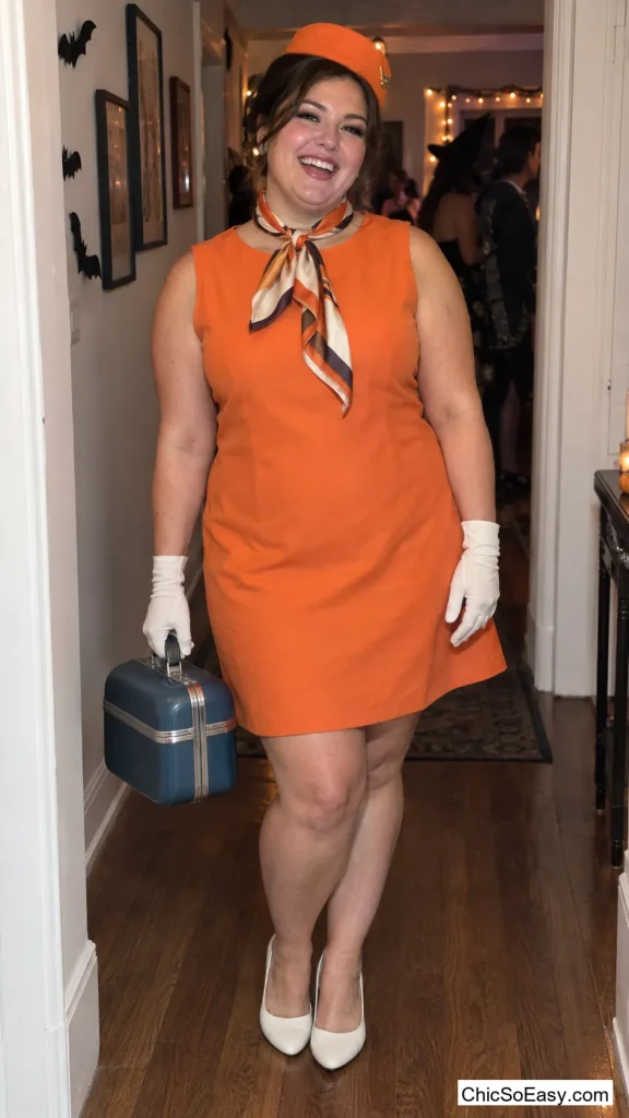 Tangerine Flight Attendant, 1965