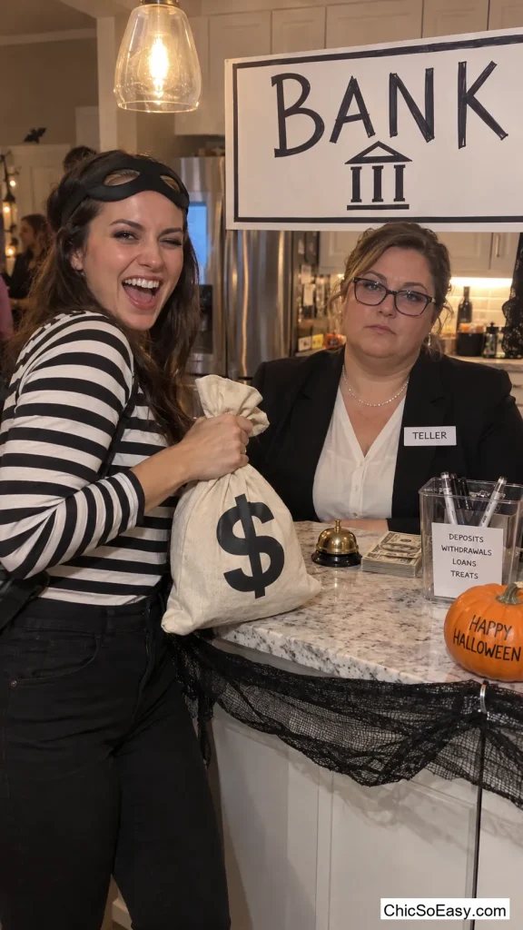 The Bank Robber and the Teller
