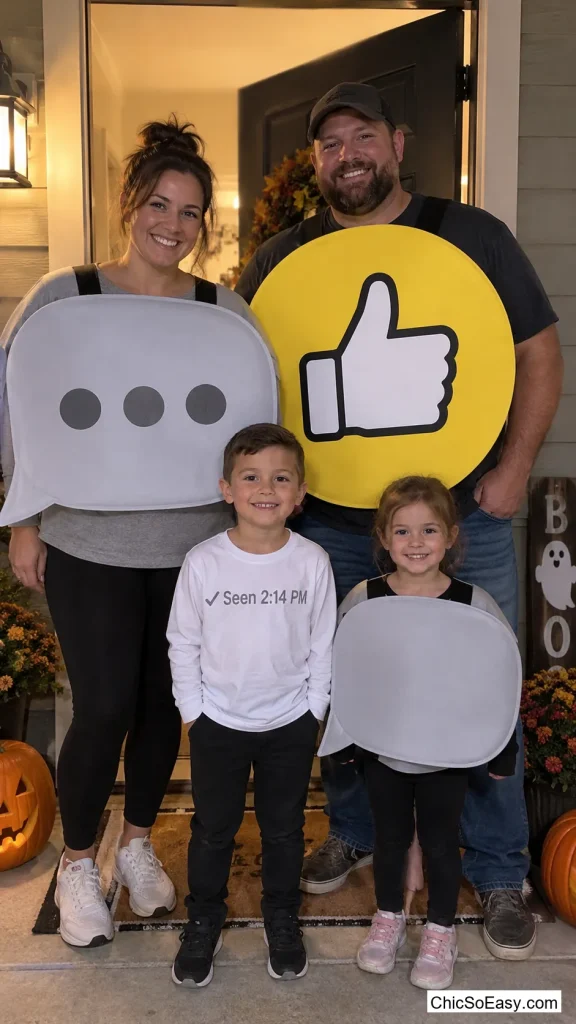 The Group Chat, In Costume