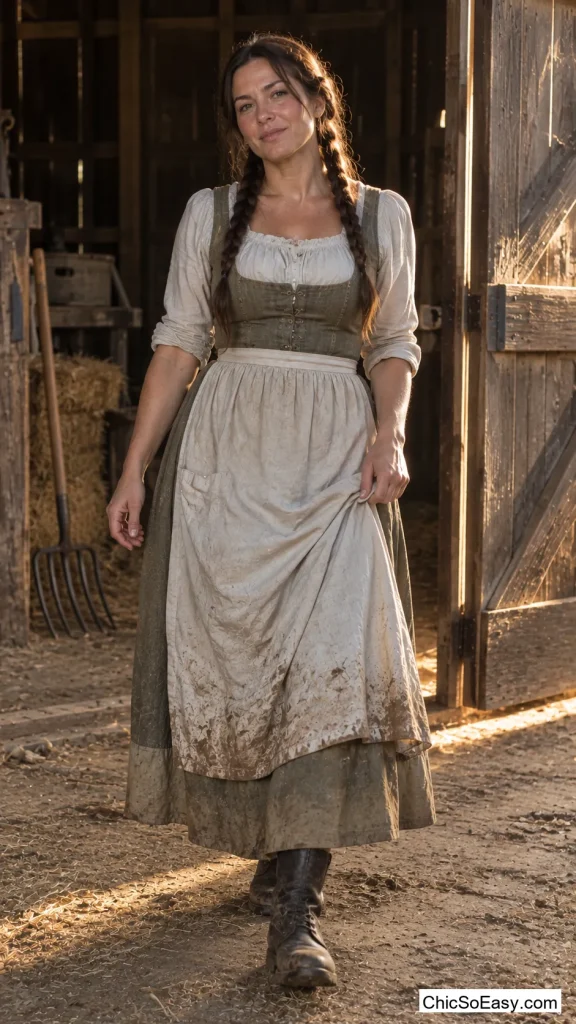 The Muddy-Hem Milkmaid