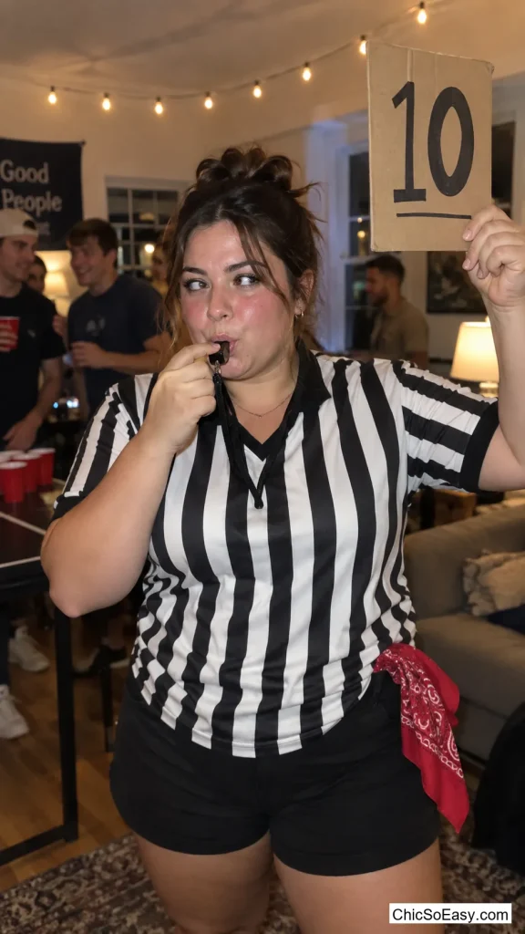 Thrifted Referee Stripes