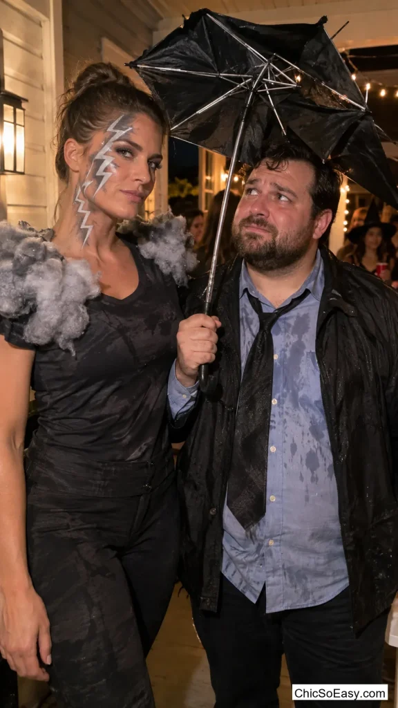 Thunderstorm and a Losing Umbrella