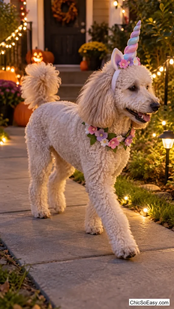 Unicorn Horn on a Cushioned Chin-Free Strap