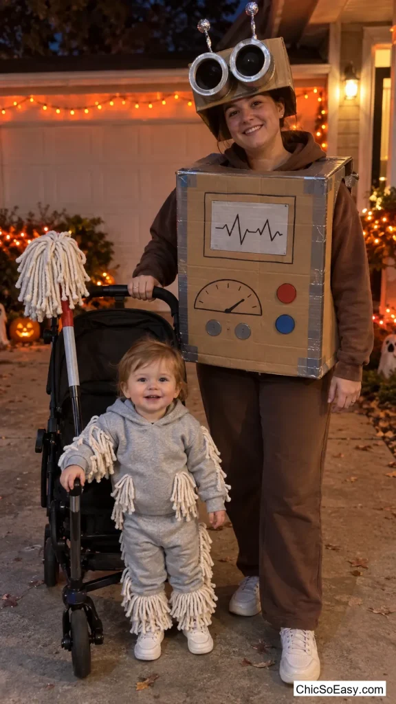 WALL-E Family with Toddler M-O