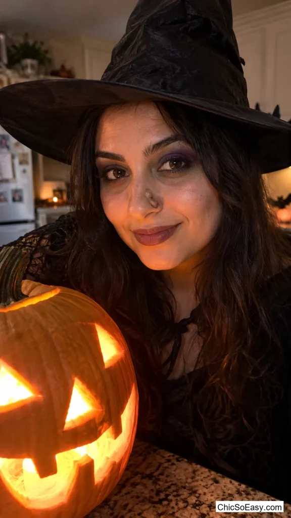 Witch With One Warted Freckle Instead of a Full Green Face